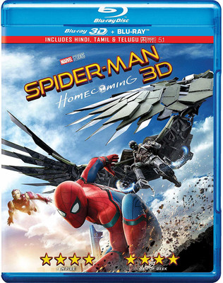 

Spider-Man: Homecoming (Blu-ray 3D & Blu-ray) (2-Disc)(3D Blu-ray English)