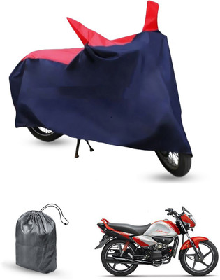 Spaiko Two Wheeler Cover for Hero(Splendor I Smart, Red, Blue)