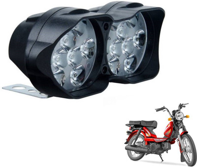 MOCKHE VLB-SLJNT1P-221 Headlight Motorbike LED for TVS (12 V, 36 W)(Super XL, Pack of 1)