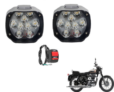 MOCKHE LED Fog Light for Royal Enfield Bullet 350