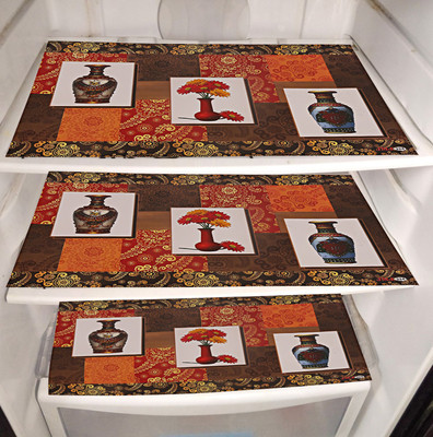 KUBER INDUSTRIES Fridge Mat(Width: 45 cm, Multi)