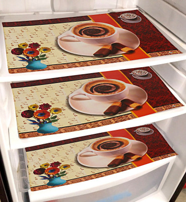 KUBER INDUSTRIES Fridge Mat(Width: 45 cm, Multi)