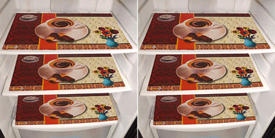 KUBER INDUSTRIES Fridge Mat(Width: 45 cm, Multi)