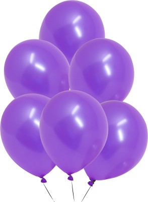 AMFIN Solid ABL309 Balloon(Purple, Purple, Pack of 208)