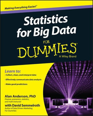 Statistics for Big Data For Dummies(English, Electronic book text, Anderson Alan)