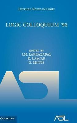 Logic Colloquium '96(English, Hardcover, unknown)