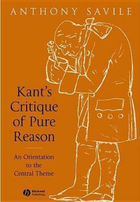 Kant's Critique of Pure Reason(English, Electronic book text, Savile Anthony)
