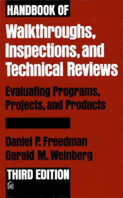 Handbook of Walkthroughs, Inspections, and Technical Reviews(English, Hardcover, Freedman Daniel P)