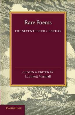 Rare Poems of the Seventeenth Century(English, Paperback, unknown)