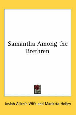 Samantha Among the Brethren(English, Paperback, Josiah Allens Wife Marietta)
