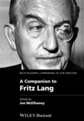 A Companion to Fritz Lang(English, Electronic book text, unknown)