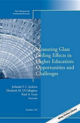 Measuring Glass Ceiling Effects in Higher Education: Opportunities and Challenges(English, Electronic book text, unknown)