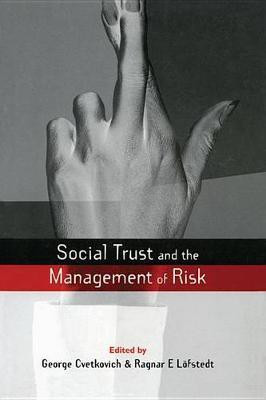 Social Trust and the Management of Risk(English, Electronic book text, Cvetkovich George)