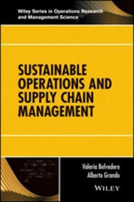 Sustainable Operations and Supply Chain Management(English, Electronic book text, Belvedere Valeria)