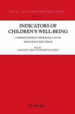 Indicators of Children's Well-Being(English, Electronic book text, unknown)