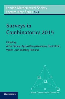 Surveys in Combinatorics 2015(English, Paperback, unknown)