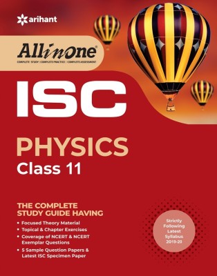 All In One ISC Physics Class 11 2019-20(English, Paperback, unknown)