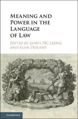 Meaning and Power in the Language of Law(English, Hardcover, unknown)