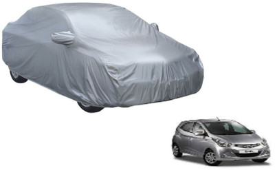 AUTO STAR Car Cover For Hyundai Eon (With Mirror Pockets)(Silver)