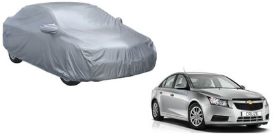 AUTO STAR Car Cover For Chevrolet Cruze (With Mirror Pockets)(Silver)
