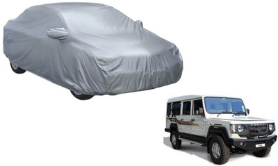 AUTO STAR Car Cover For Toyota Cruiser (With Mirror Pockets)(Silver)