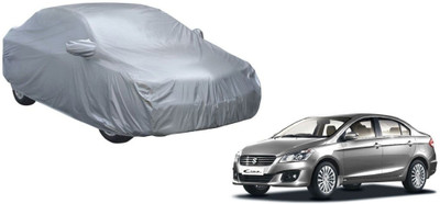 Auto Oprema Car Cover For Maruti Suzuki Ciaz (With Mirror Pockets)(Silver)