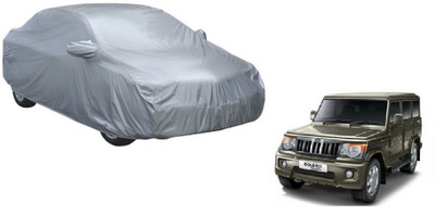 AUTO STAR Car Cover For Mahindra Bolero (With Mirror Pockets)(Silver)