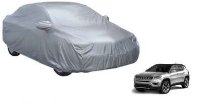 Auto Oprema Car Cover For Jeep Compass (With Mirror Pockets)(Silver)