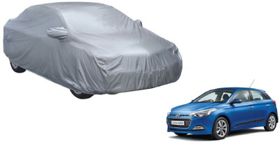 AUTO STAR Car Cover For Hyundai Elite i20 (With Mirror Pockets)(Silver)
