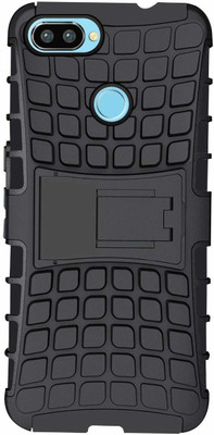 Bodoma Back Cover for Realme U1 Defender(Black, Dual Protection, Pack of: 1)