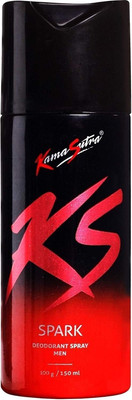Kamasutra Ks Deo For Men, Spark, 150Ml Deodorant Spray  -  For Men(150 ml)