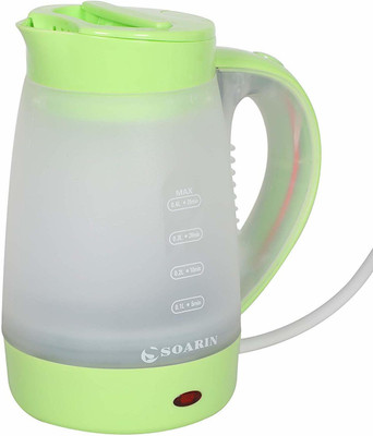 

CONAVA Kettle Cum Garment Steamer Green Electric Kettle(0.4 L, Green)