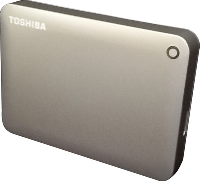 Toshiba Canvio Connect II, USB 3.0 2 TB Wired External Hard Disk Drive(Satin Gold)