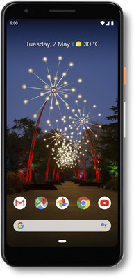 

Google Pixel 3a (Clearly White, 64 GB)(4 GB RAM)