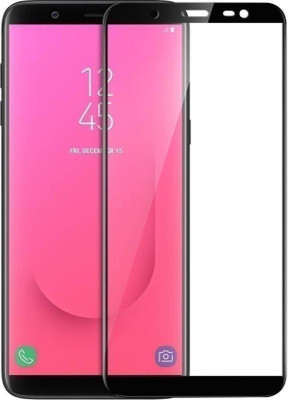 Resolute Edge To Edge Tempered Glass for Samsung Galaxy J8, FULL GLUE, FULL COVERAGE(Pack of 1)