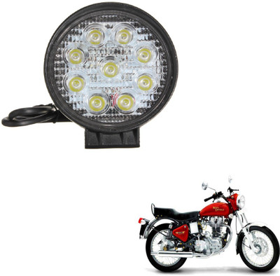 MOCKHE VLB-NS-ROU9LD1P-84 5S Headlight Motorbike LED for Royal Enfield (12 V, 27 W)(Universal For Bike, Pack of 1)