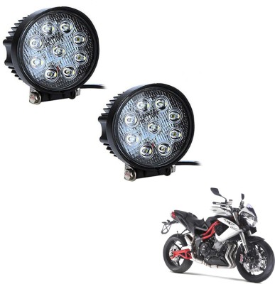 MOCKHE VLB-NS-ROU9LD2P-233 Headlight Motorbike LED (12 V, 27 W)(TNT R, Pack of 2)