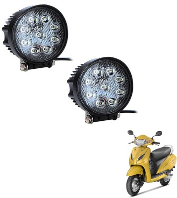 AUTYLE AU-VLB-NS-ROU9LD2P-10 Act v 5G Headlight Motorbike LED for Honda (12 V, 27 W)(Activa i, Pack of 2)
