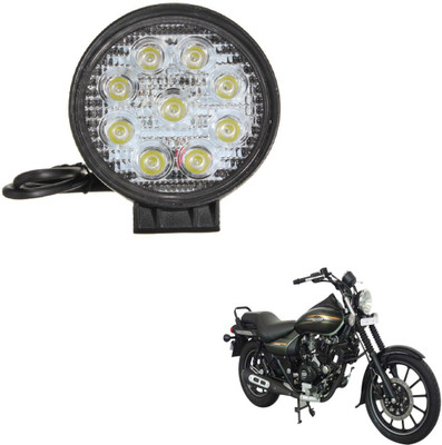 MOCKHE VLB-NS-ROU9LD1P-25 Headlight Motorbike LED for Bajaj (12 V, 27 W)(Avenger Street 220, Pack of 1)