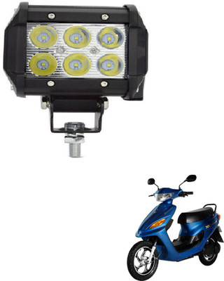 MOCKHE VLB-NP-RCT6LD1P-91 Headlight Motorbike LED (12 V, 18 W)(Yo Electron, Pack of 1)