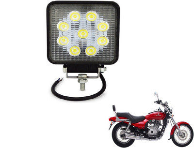 MOCKHE VLB-NS-SQR9LD1P-24 220 DS- Headlight Motorbike LED for Bajaj (12 V, 27 W)(Avenger, Pack of 1)