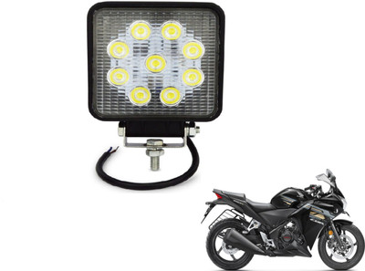 MOCKHE VLB-NS-SQR9LD1P-48 Headlight Motorbike LED for Honda (12 V, 27 W)(CBR 250R, Pack of 1)