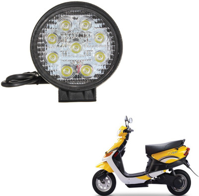 MOCKHE VLB-NS-ROU9LD1P-219 Headlight Motorbike LED (12 V, 27 W)(Yo Style, Pack of 1)