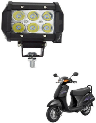 MOCKHE VLB-NP-RCT6LD1P-07 Atva Headlight Motorbike LED for Honda (12 V, 18 W)(Activa i, Pack of 1)