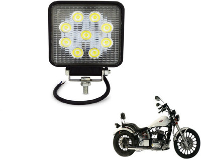 MOCKHE VLB-NS-SQR9LD1P-63 Headlight Motorbike LED (12 V, 27 W)(Daytona 350, Pack of 1)