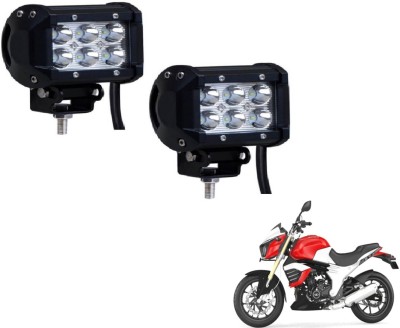 MOCKHE VLB-NS-RCT6LD2P-148 Headlight Motorbike LED for Mahindra (12 V, 18 W)(Mojo, Pack of 2)