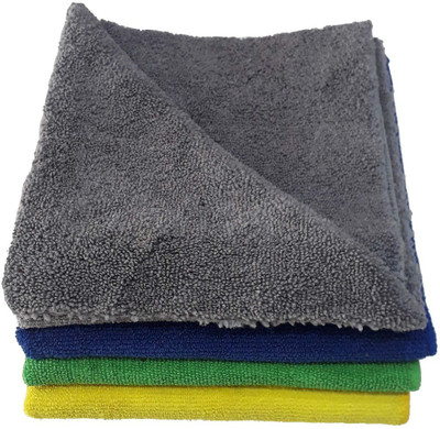 NATURE SKY Wet and Dry Microfiber Cleaning Cloth(4 Units)