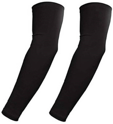SREEJI Cotton Arm Sleeve For Men & Women(Free, Black)