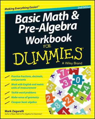 Basic Math & Pre-algebra Workbook For Dummies(R)(English, Paperback, Zegarelli Mark)
