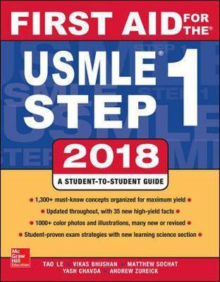 First Aid for the USMLE Step 1 2018(English, Paperback, Le Tao)